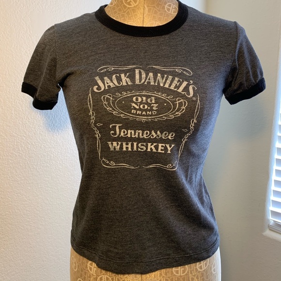 Jack Daniels Vintage Ringer Tee - Picture 2 of 3